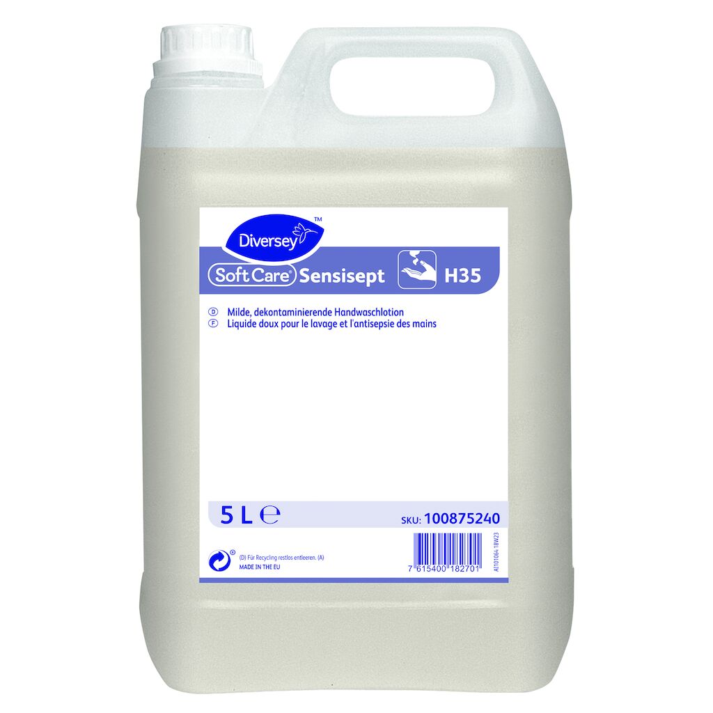 Soft Care Sensisept H35 2x5L - Milde, dekontaminierende Handwaschlotion