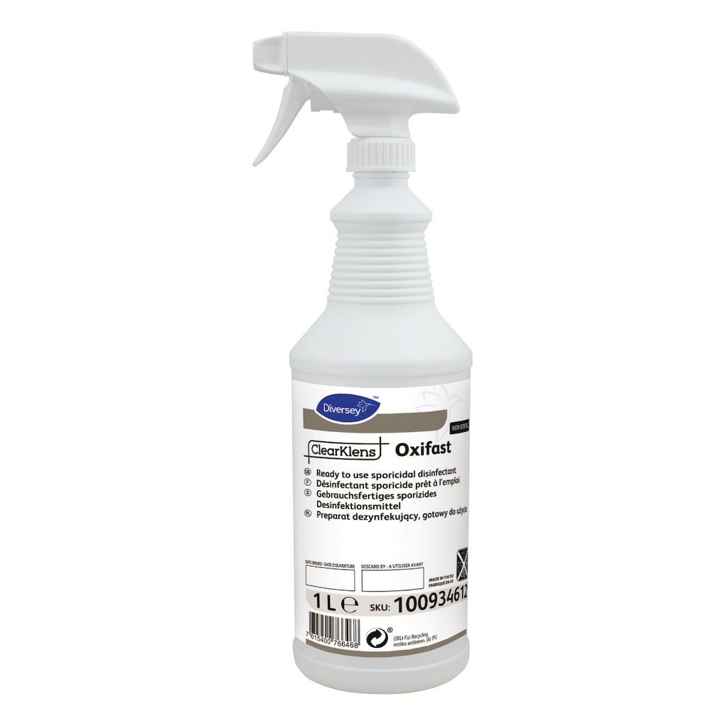 ClearKlens Oxifast / S VH49 8x1L - Gebrauchsfertiges, sporizides Desinfektionsmittel