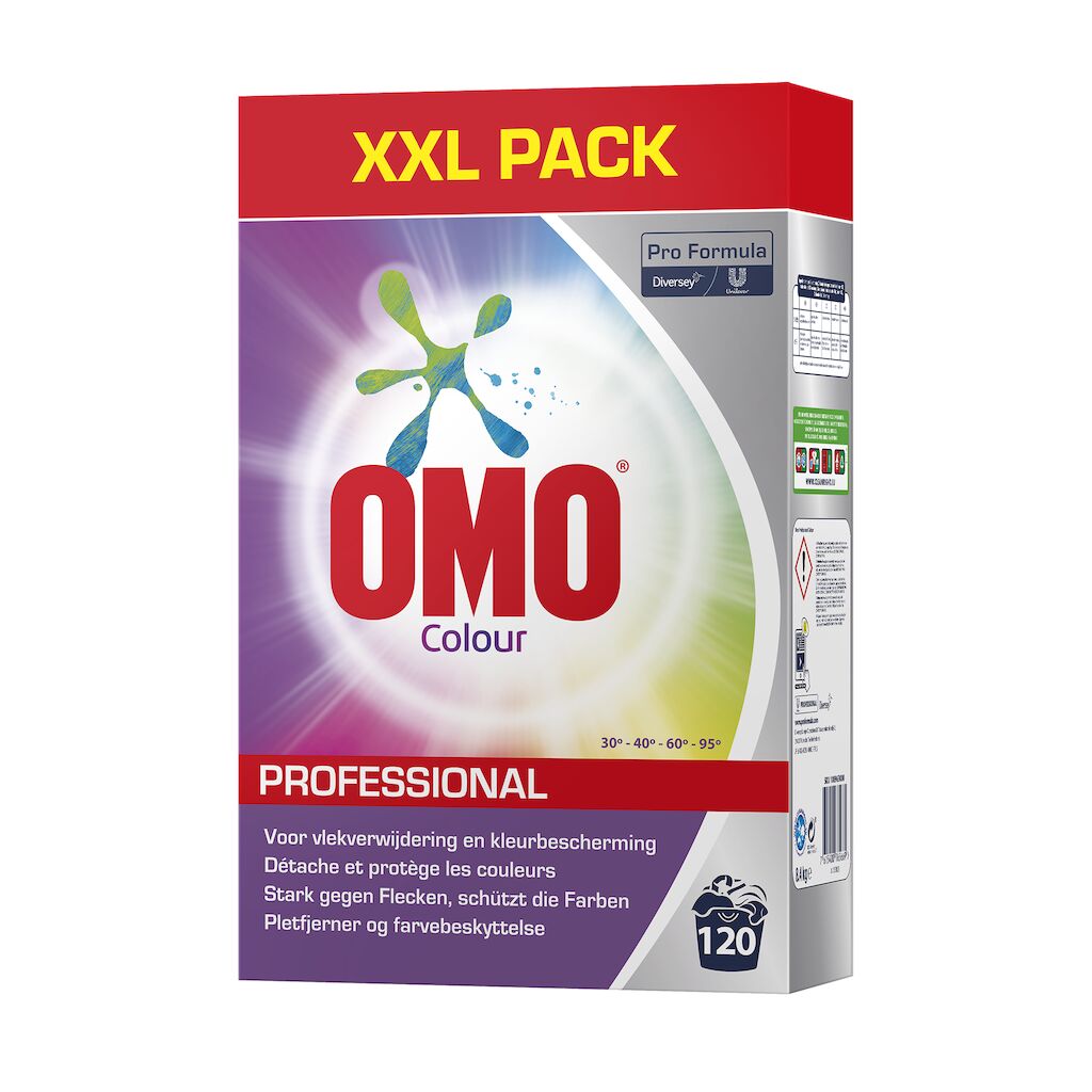 Omo Pro Formula Color 8.4kg - Pulverwaschmittel für Buntwäsche