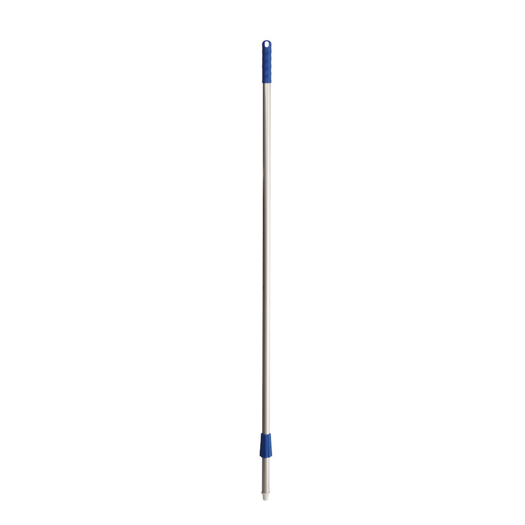 Aluminium Stiel 1Stk. - 145 cm / ø 25 mm - Blau - Aluminiumstiel für Wischmopps