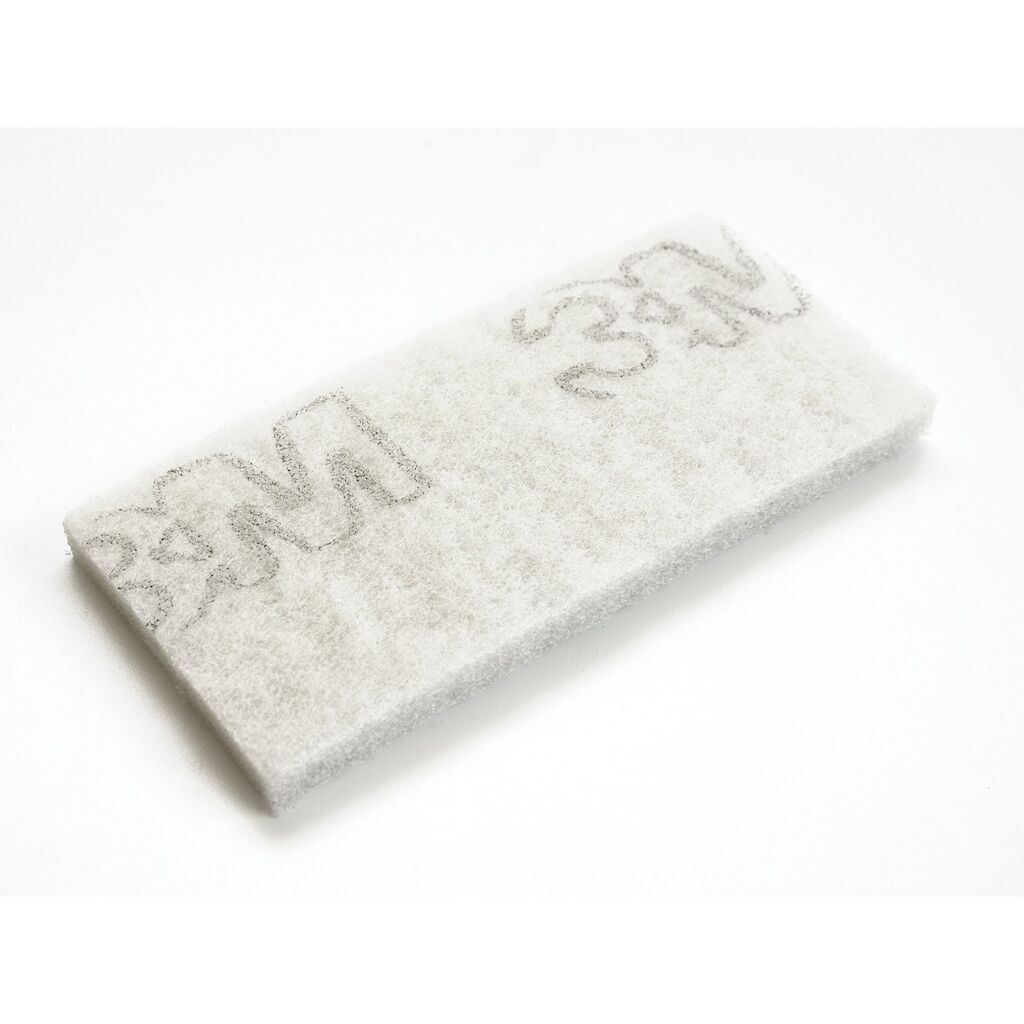 TASKI Jumbo Pad weiß 5Stk. - 26 x 10 cm - Weiß - Scheuerschwamm für den Boden