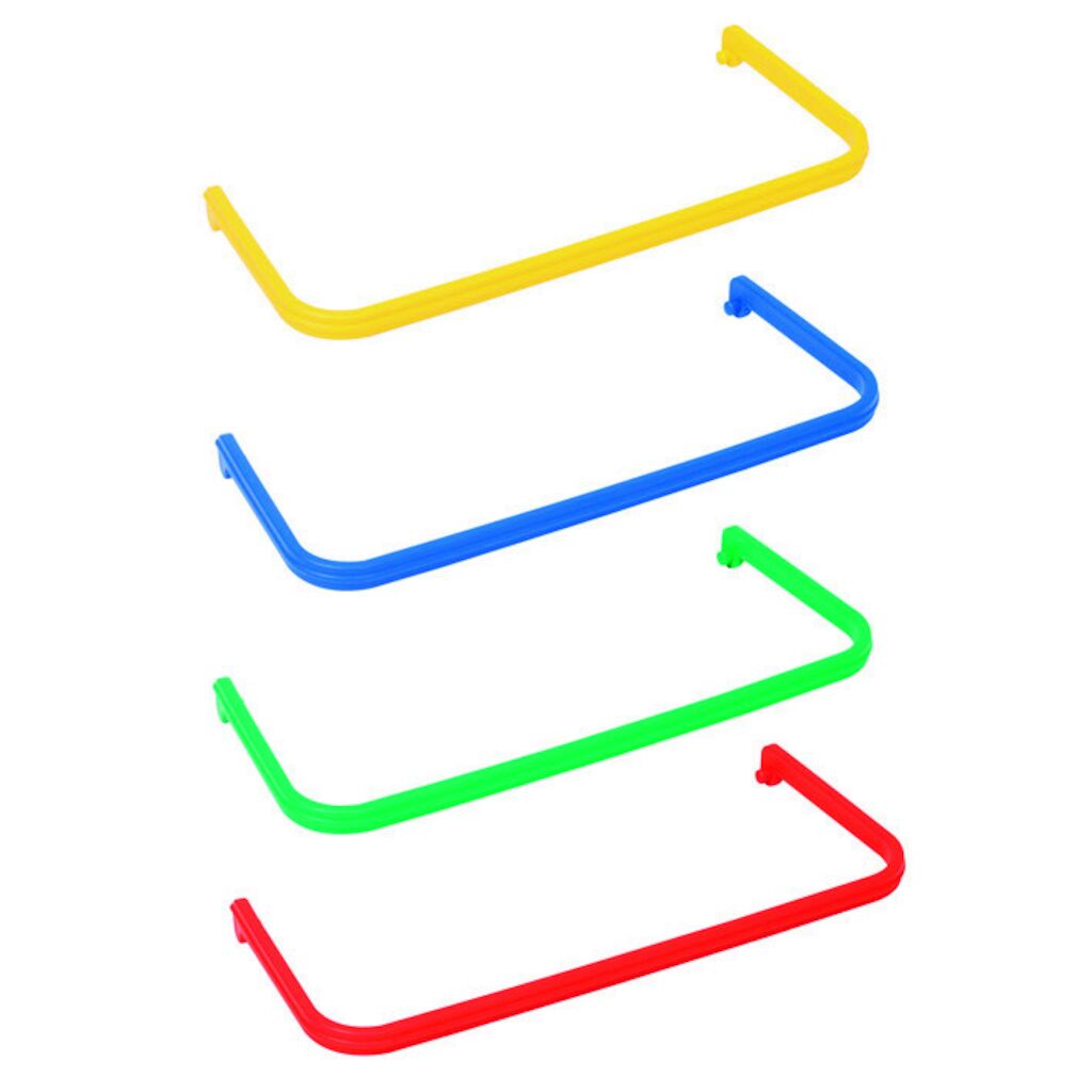 TASKI Cloth Box Coloured Grips 1x4Stk. - Haltegriff farbcodiert rot, gelb, grün, blau