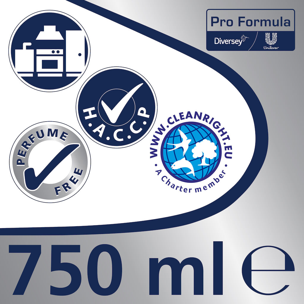 Cif Pro Formula Fettlöser 6x0.75L - Kombinierter Reiniger und Fettlöser