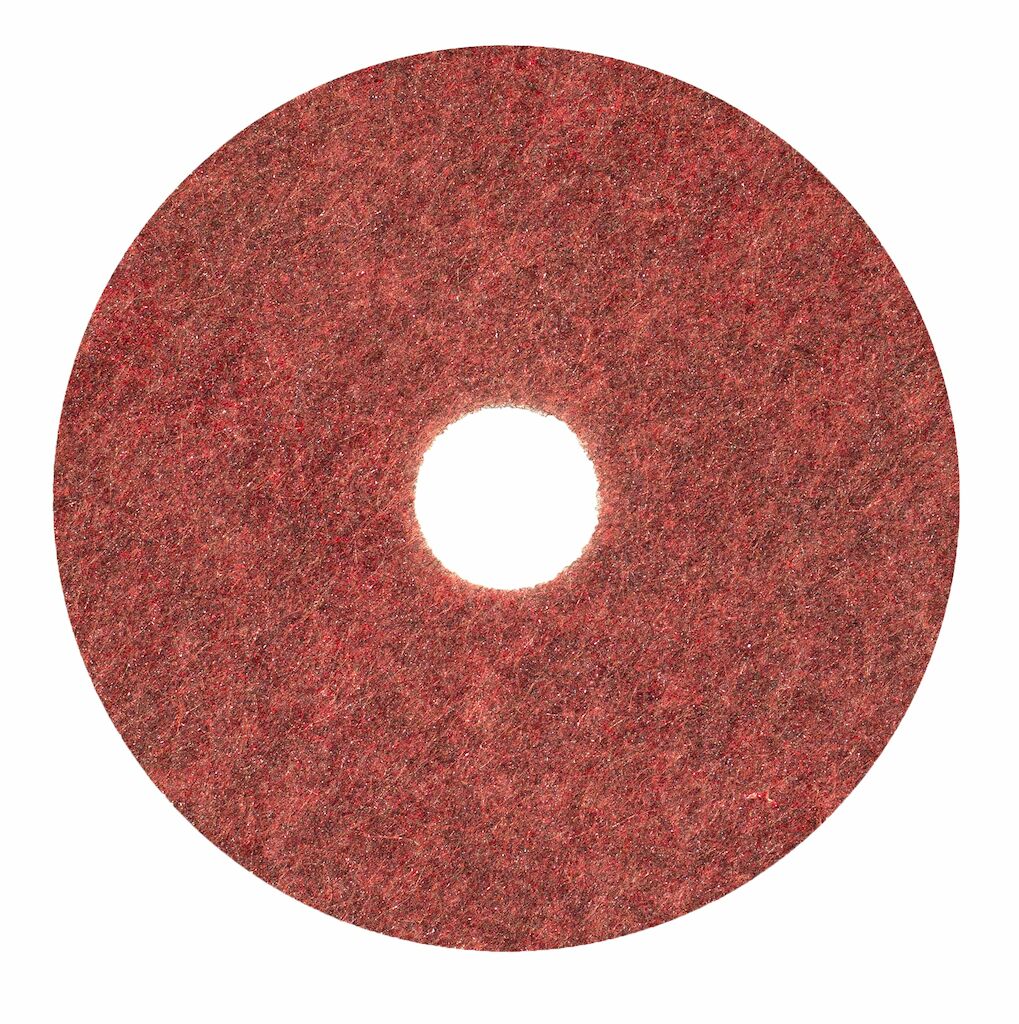 TWISTER Maschinenpad TXP 2x1Stk. - 9" / 23 cm - Rot - Pad zum aggressiven Restaurieren stark abgenutzer Steinböden