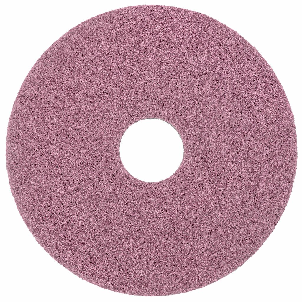 Twister HT Pad - Pink 2x1Stk. - 6" / 15 cm - Rosa - Pad zum täglichen Reinigen von unbeschichten Hartböden in stark frequentierten Bereichen