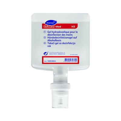 Soft Care Med H5* H5 4x1.3L - Alkoholisches Händedesinfektionsgel auf Basis von Isopropanol und n-Propanol