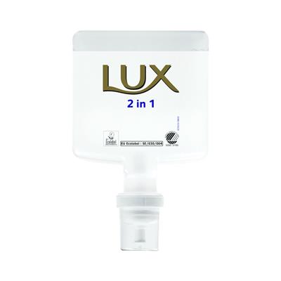 Soft Care Lux 2 in 1 4x1.3L - Haarshampoo, -spülung & Duschgel