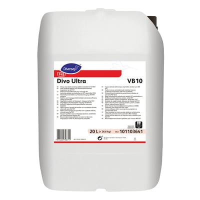 Divo Ultra VB10 20L - Hochwirksames Additiv zur Flaschenreinigung, Ref PET geeignet