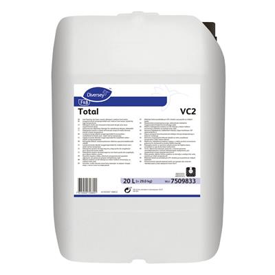 Total VC2 20L - Schaumarmer alkalischer Reiniger für mittelhartes Wasser, kältestabil