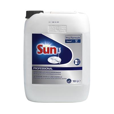 Sun Pro Formula Liquid 10L - Flüssiges Geschirrspülmittel, geeignet für professionelle Geschirrspülmaschinen mit 1-5 Minuten Spülgang.