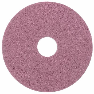 Twister HT Pad - Pink 2x1Stk. - 19" / 48 cm - Rosa - Pad zum täglichen Reinigen von unbeschichten Hartböden in stark frequentierten Bereichen